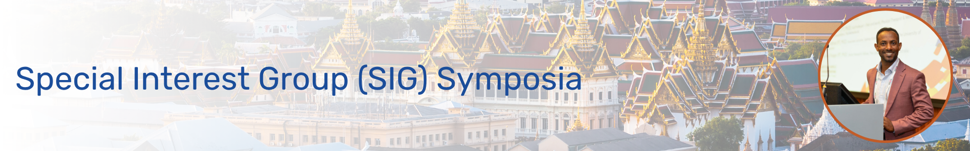 Special Interest Group Symposia Banner