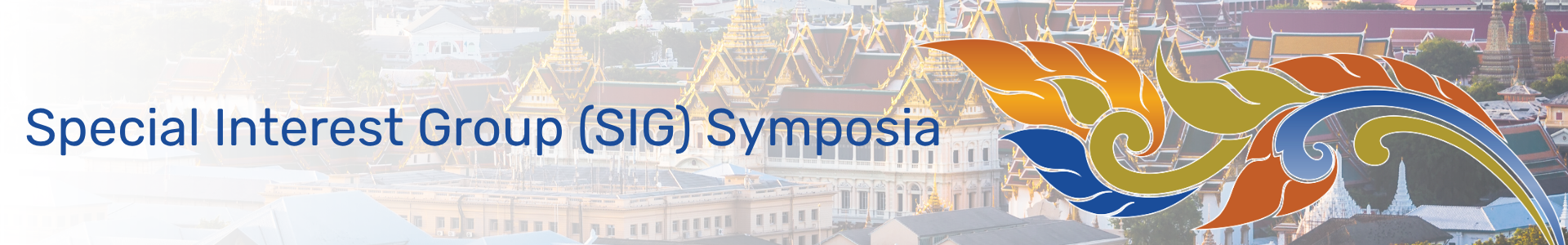 Special Interest Group Symposia Banner