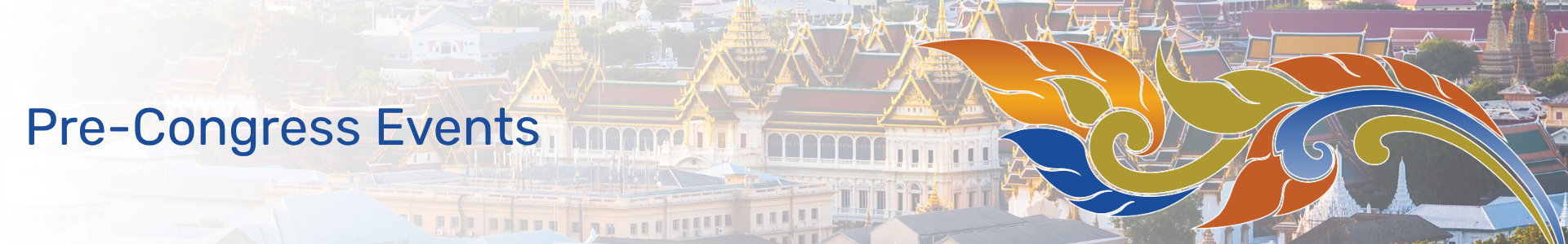 Pre-Congress Events Banner