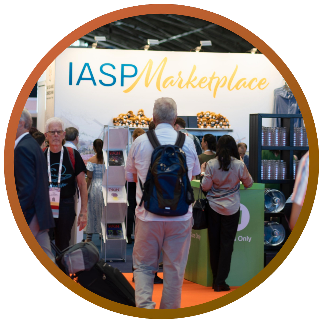 IASP staff welcoming World Congress attendees