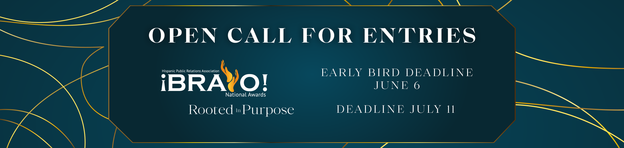Bravo Awards Banner